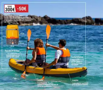 Decathlon ITIWIT canoë kayak gonflable X100+ offre