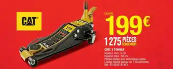 Brico Dépôt Cric 3 tonnes offre