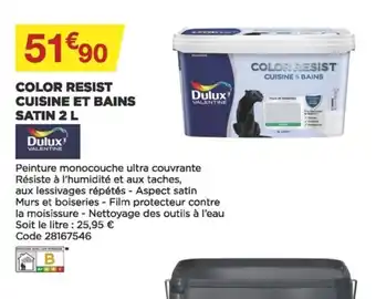Color resist cuisine et bains satin 2 L