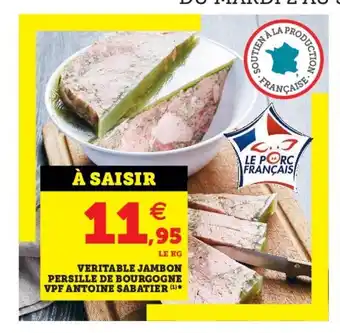 U Express Veritable Jambon Persille de Bourgogne offre