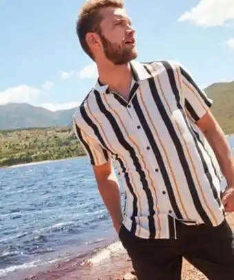 Gémo Chemise homme rayée à manches courtes vue1 - gemo (homme) - gemo offre
