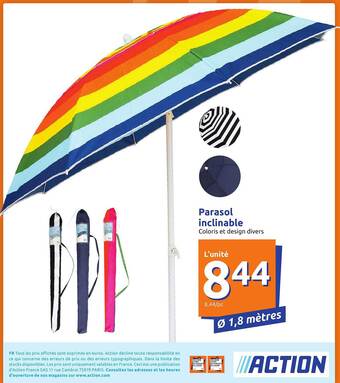 Parasol Inclinable