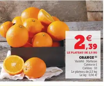U Express Orange offre