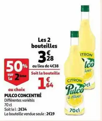 Auchan Pulco Concentré offre