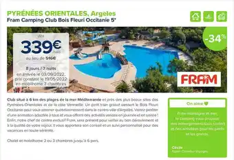 Fram Camping Club Bois Fleuri Occitanie 5*