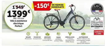 Roady Vélo à Assistance électrique Perfect offre