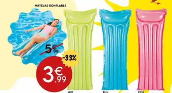 Maxi Bazar Matelas Gonflable offre