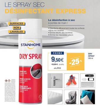 Stanhome Dry Spray offre