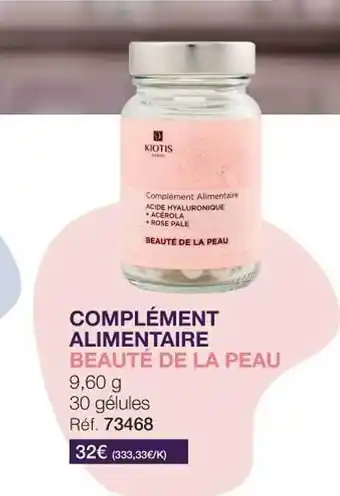 Stanhome Complément Alimentaire Beauté De La Peau offre