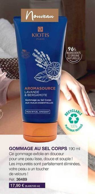 Stanhome Gommage Au Sel Corps offre