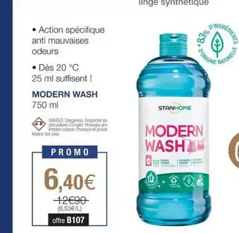 Stanhome Modern Wash offre