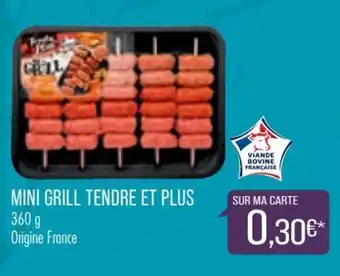Match Mini grill tendre et plus offre