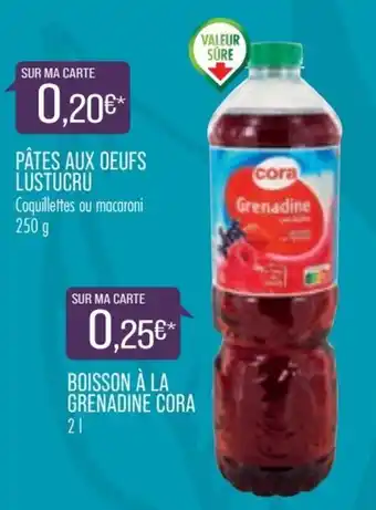 Match Boisson à la grenadine cora offre