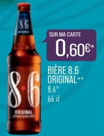 Match Bière 8.6 original offre