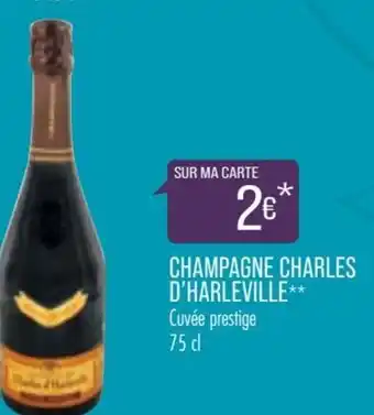 Match Champagne charles d'harleville offre