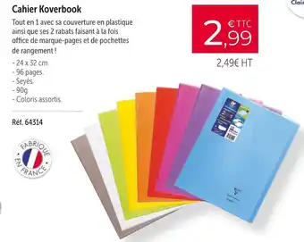 Clairefontaine cahier koverbook