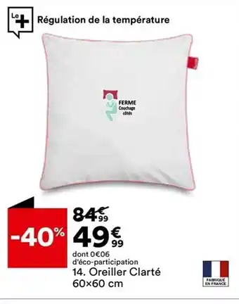 BUT Oreiller Clarté offre