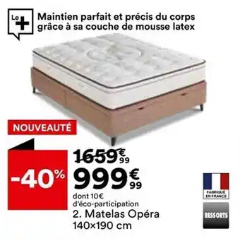 Matelas Opéra
