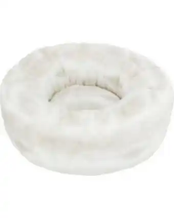 Terranimo Lit nelli rond blanc-taupe pour chien et chat offre