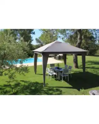 Tonnelle manéa autoportante pliable en acier l.3,5 x l.3,5 m