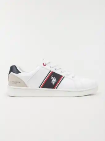 DistriCenter Baskets blanche et navy homme (41-46) offre