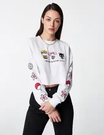 Jennyfer Top hello kitty x naruto offre