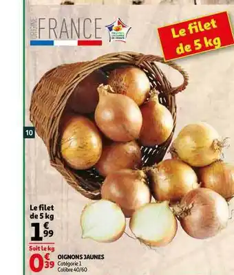 Oignons Jaunes