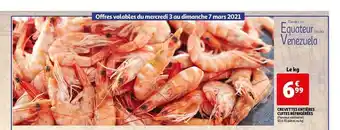 Auchan Direct Crevettes Entières Cuites Réfrigérées offre