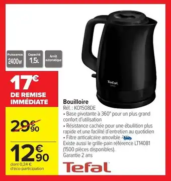 Tefal Bouilloire