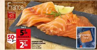 Auchan Direct Saumon Fumé Cuisinés D'arôme offre