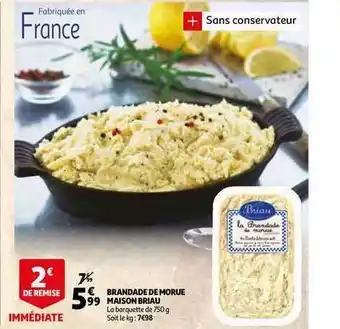 Brandade De Morue Maison Briau