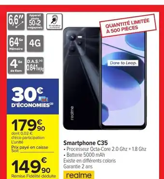 Realme Smartphone C35