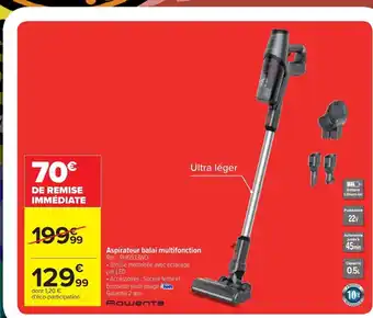 Carrefour Rowenta Aspirateur Balal Multifonction offre