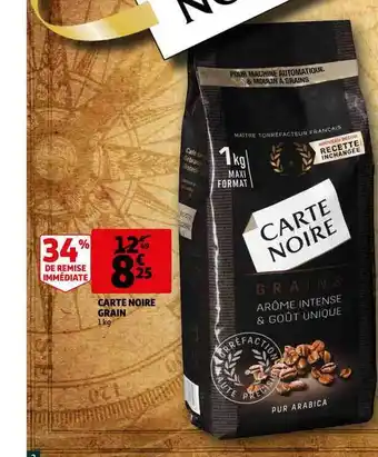 Auchan Direct Carte Noire Grain offre