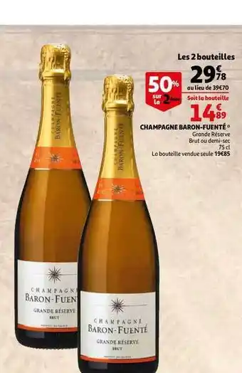 Auchan Direct Champagne Baron-fuenté offre