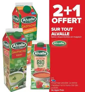 Carrefour Alvalle bon plan sur tout alvalle offre