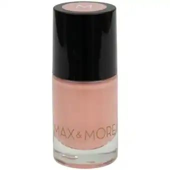 Action Max & more vernis à ongles longue tenue max & more offre