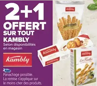 Bon plan sur tout kambly