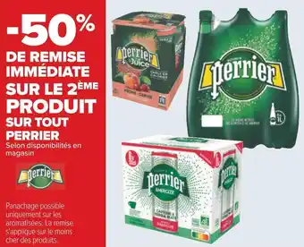 Carrefour Perrier bon plan sur tout perrier offre