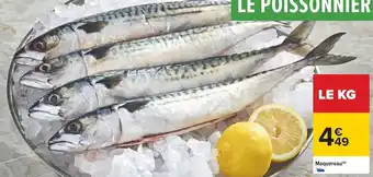 Carrefour Maquereau offre