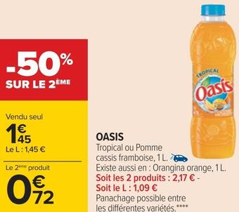 Carrefour Oasis offre
