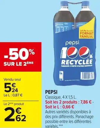 Carrefour Market Pepsi pepsi offre