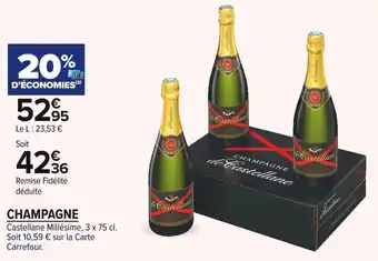 Carrefour Market Champagne offre
