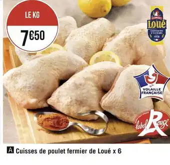 Loué cuisses de poulet fermier
