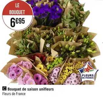 Bouquet de saison unifleurs