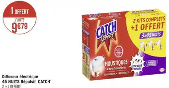 Géant Casino Catch diffuseur électrique 45 nuits répulsif* offre