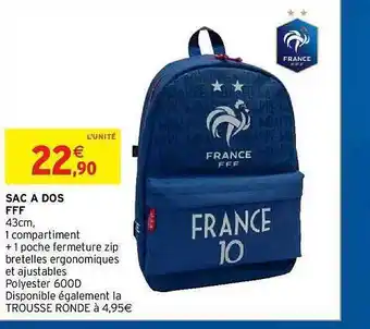 Intermarché Hyper Sac à Dos Fff offre