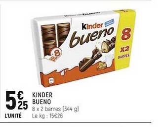 Spar Kinder Bueno offre