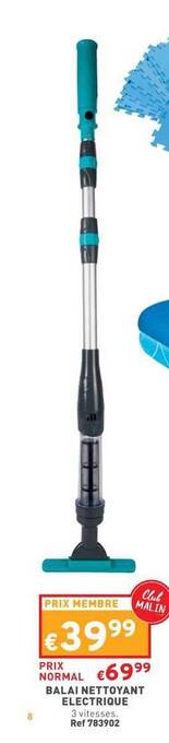 Trafic Balai Nettoyant électrique offre