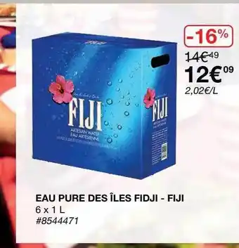 Costco Eau Pure Des îles Fidji - Fiji offre
